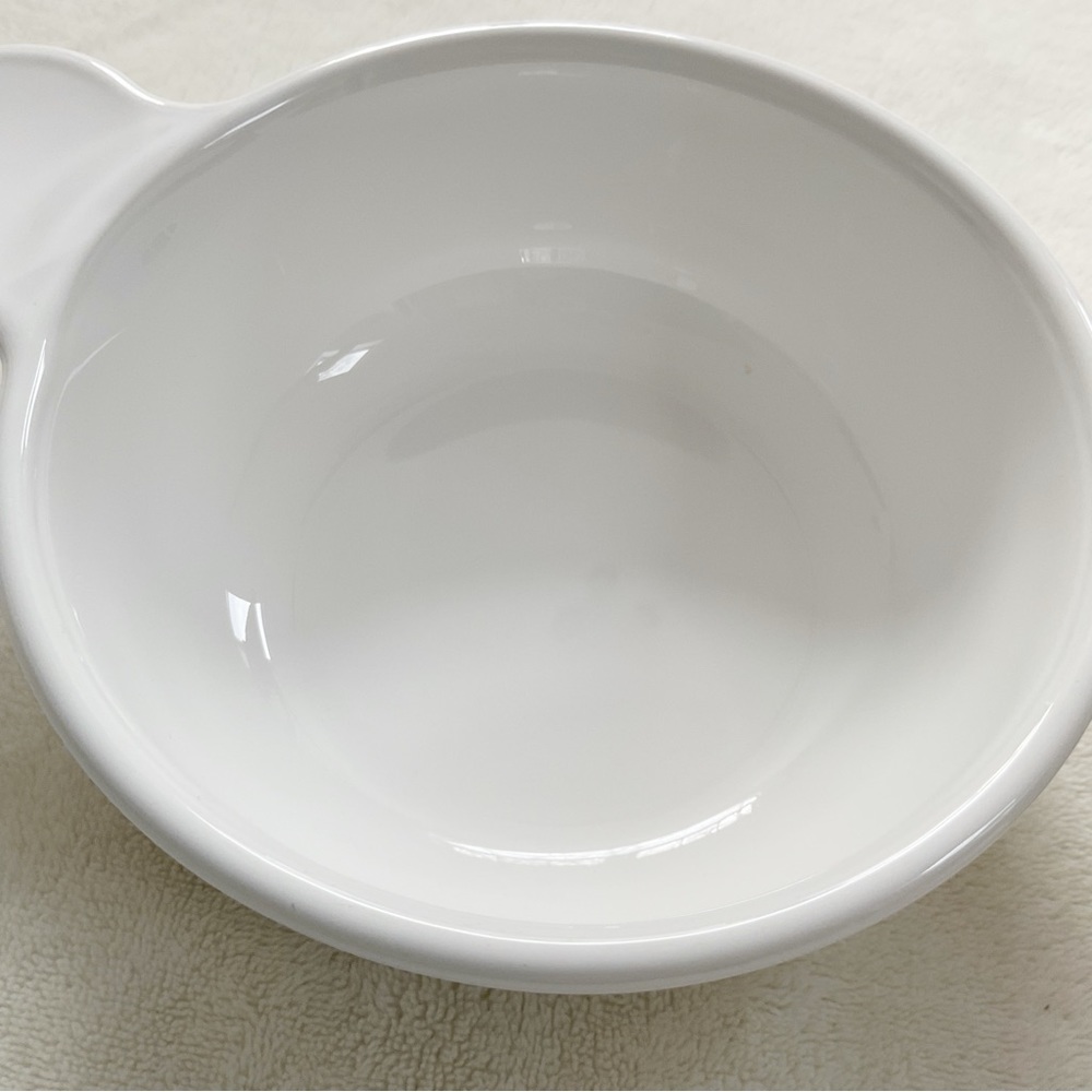 Vintage CorningWare Grab-It Bowls P-150-B White Pyroceram Set of 2 USA - Picture 6 of 12